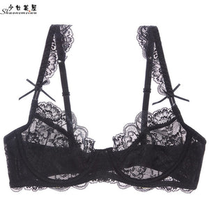 shaonvmeiwu Sexy, see-through lace is thin enough to gather around the bra